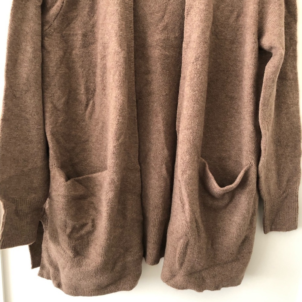 Madewell Brown Cozy Walker Cardigan S - Picture 5 of 8